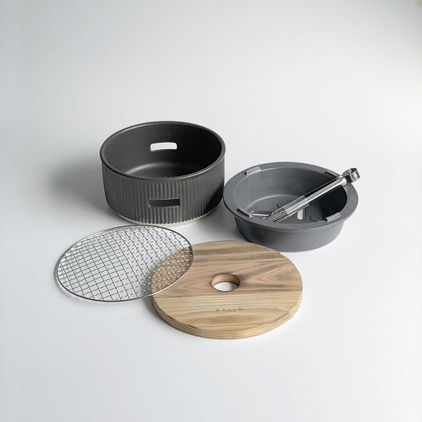 Shichirin Japanese Portable BBQ Charcoal Grill by Saliu