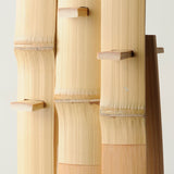 Wall Mounted Bamboo Clip Flower Vase