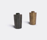 Jurokumen Faceted Brass Flower Vase- GUSOKU 10