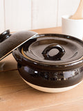 Koiga Iga Earthenware Donabe Double Lid Rice Cooker