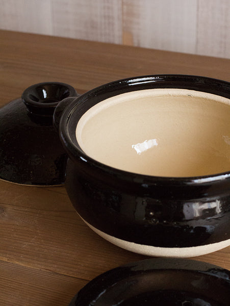 Koiga Iga Earthenware Donabe Double Lid Rice Cooker