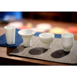 Ikkon-hai Set of 4 Sake Tasting or Demitasse Sipping Cups
