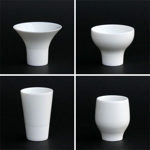 Ikkon-hai Set of 4 Sake Tasting or Demitasse Sipping Cups