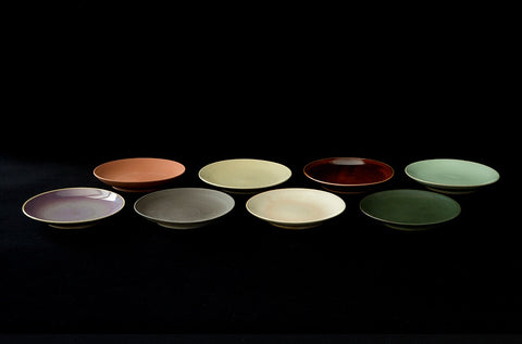 Pottery Glazed Plates by Simplicity