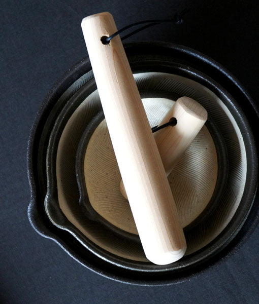 Suribachi Mortar and Pestle by Shikika