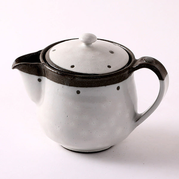 Kohiki Glaze Teapot by Fudogama