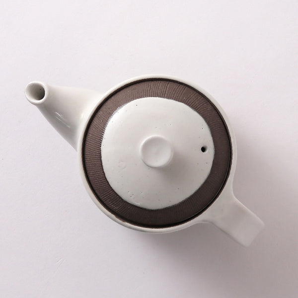 Kohiki Kushime Teapot by Fudogama