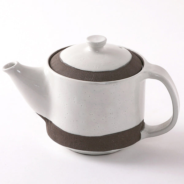 Kohiki Kushime Teapot by Fudogama