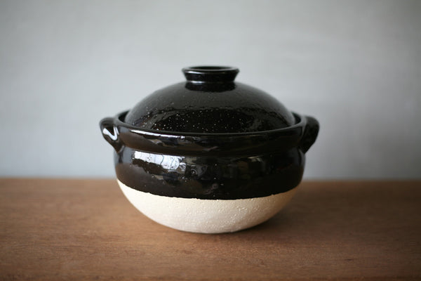Koiga Iga Earthenware Double Lid Rice Cooker