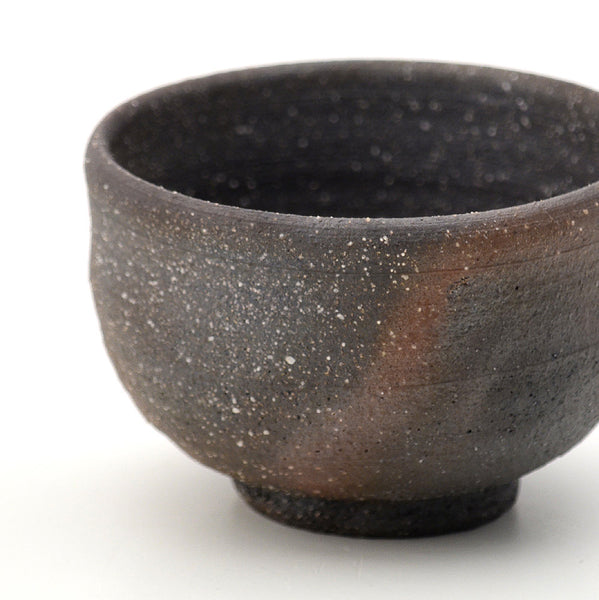 Shigaraki Ware Unglazed Tea Bowl by Hechimon