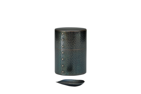 Gyokusendo Hand Hammered Copper Tea Canister
