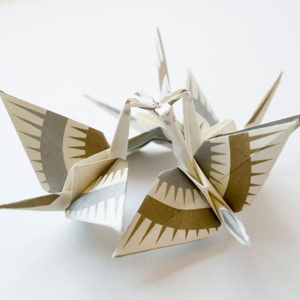 Renzuru Multiple Crane Origami -Sazanami Intermediate
