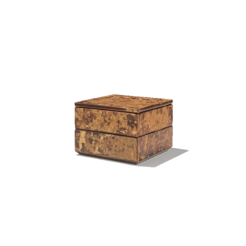 Two Tier 2nd Growth Cherry Bark Box