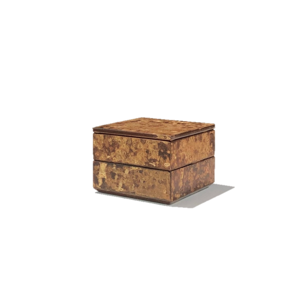 Two Tier 2nd Growth Cherry Bark Box