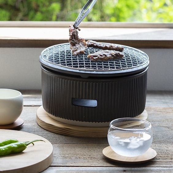 Shichirin Japanese Portable BBQ Charcoal Grill by Saliu