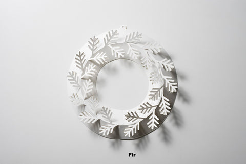 Festive Paper Wreath- Reuseable