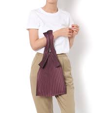 Pleco Biodegradable Pleated Tote Bags by Knaplus