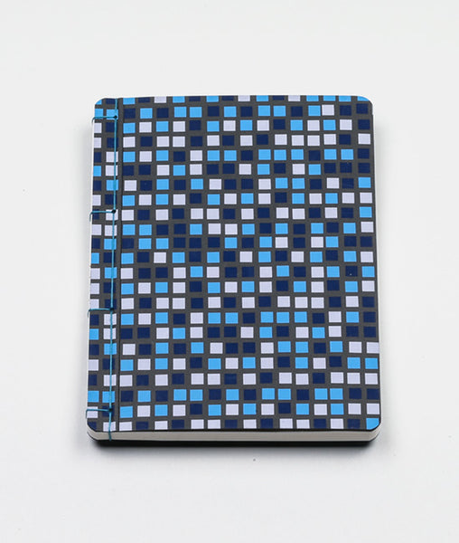 Japanese Mino Washi Tile Print Oboeru Notebook