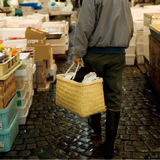 Japanese Bamboo Market  Basket