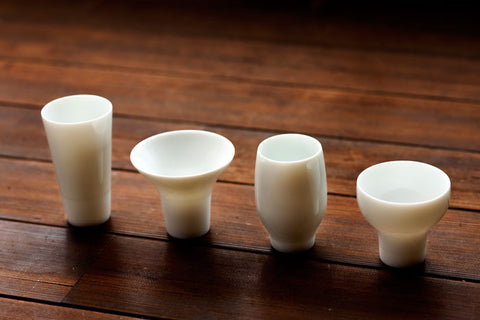 Ikkon-hai Set of 4 Sake Tasting or Demitasse Sipping Cups